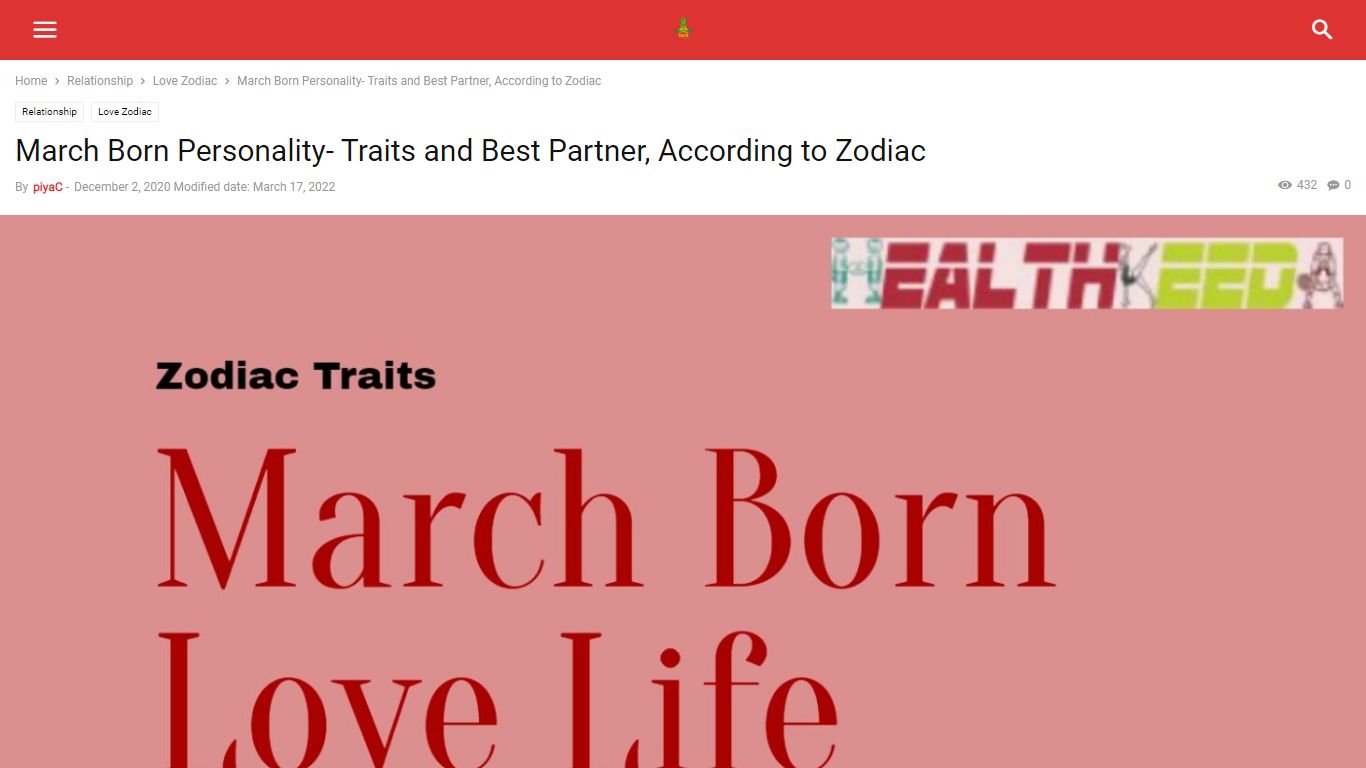 March Born Personality- Traits and Best Partner, According to Zodiac